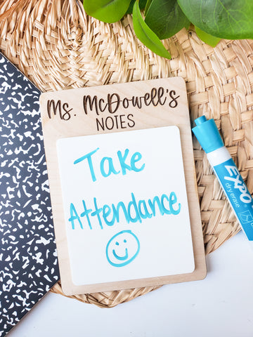 Dry Erase Notepad