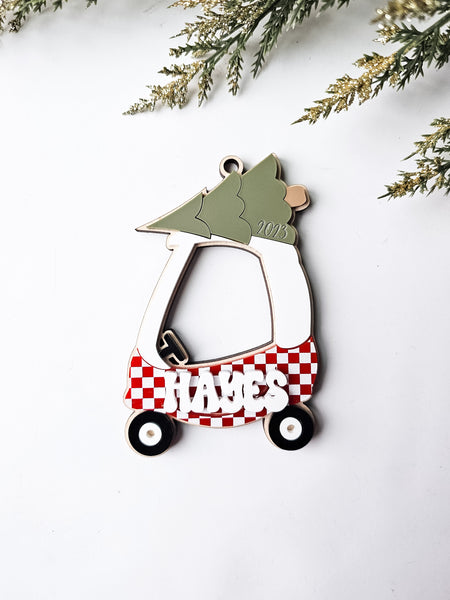 Push Car Ornament