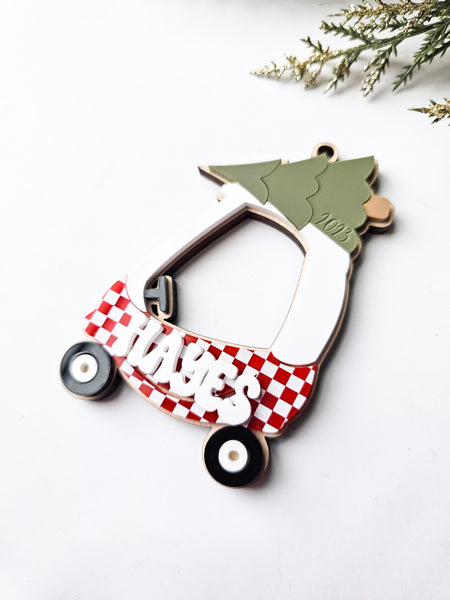 Push Car Ornament