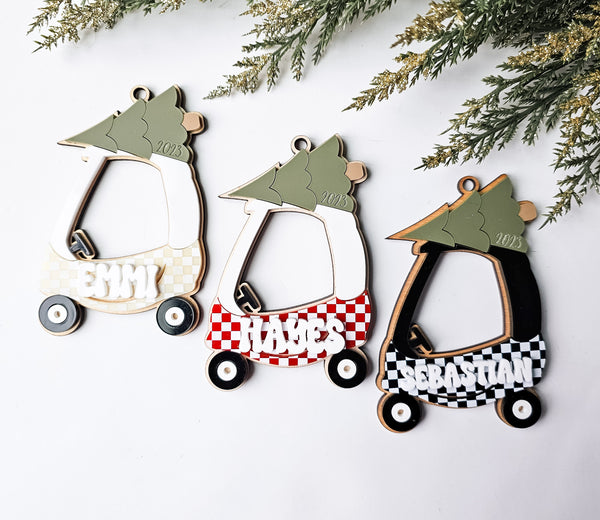 Push Car Ornament