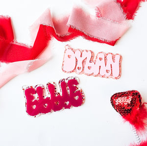 Confetti Name Tags