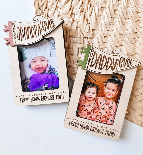 Biggest Fan Father's Day Frame