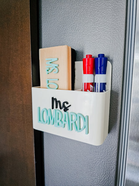 Magnetic Dry Erase Marker Holder