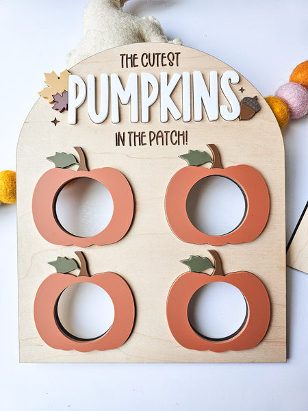 Pumpkin photo  shelf sitter