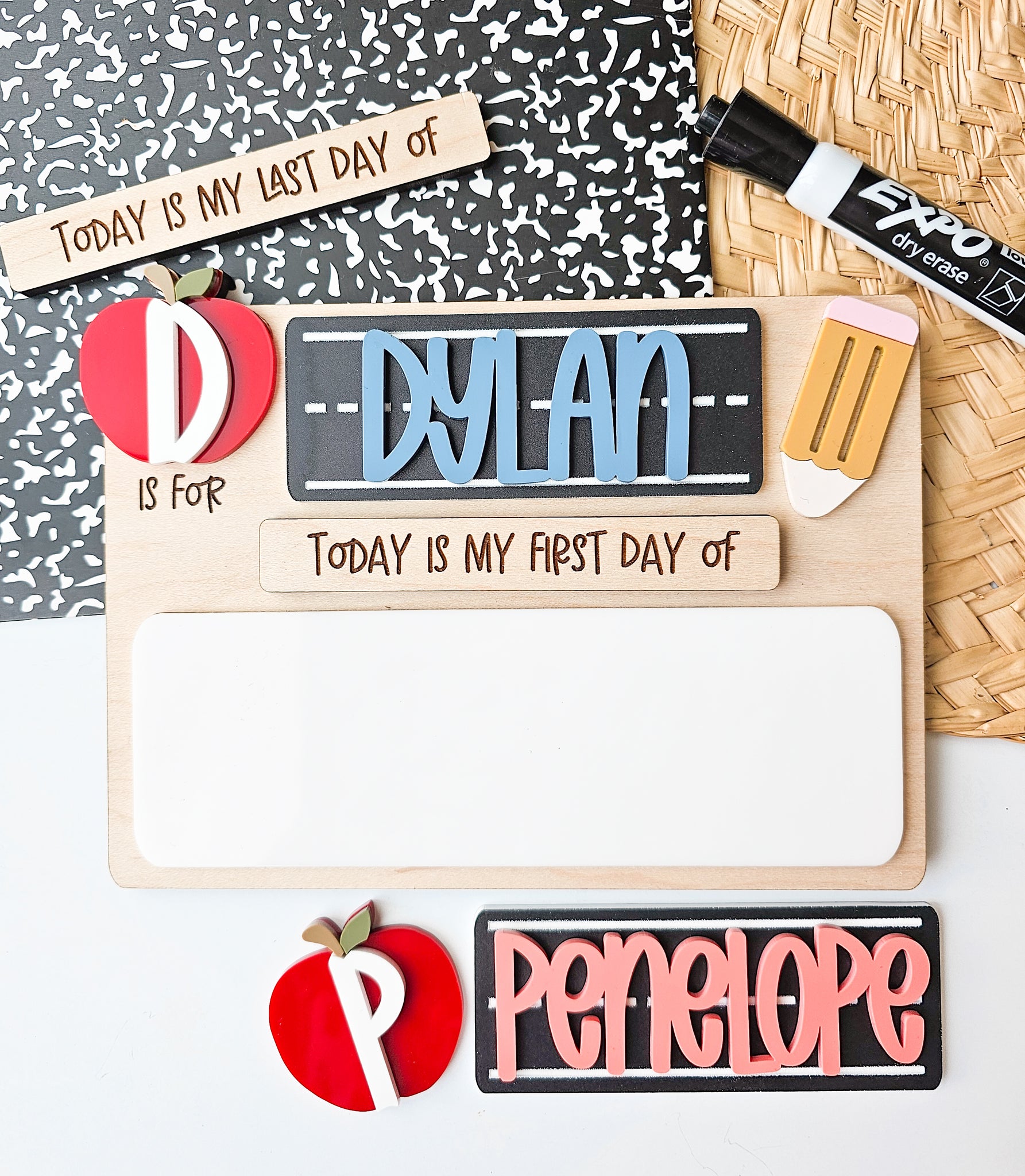 Chalkboard Back to School Board