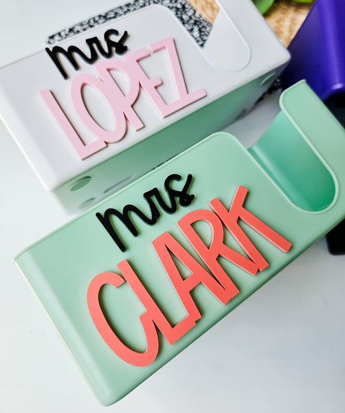 Desk Side Cup and Pen Organizer