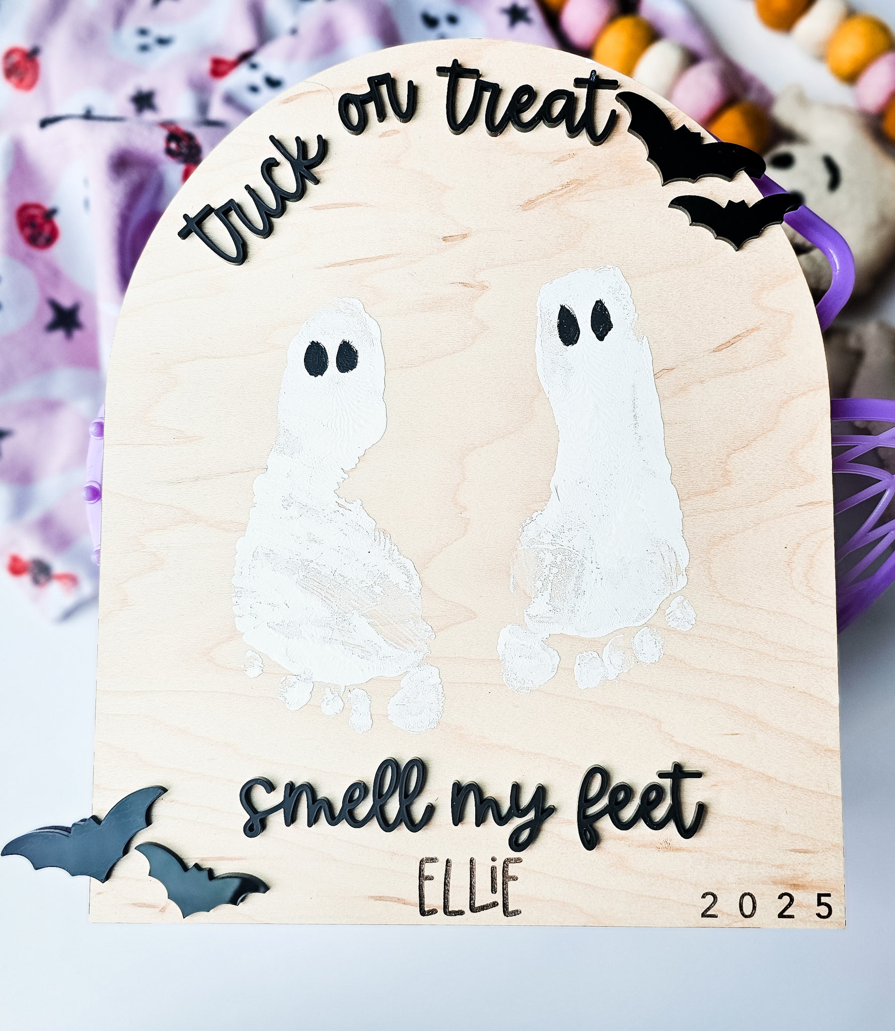 Ghost Footprint Keepsake