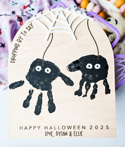 Spider Handprint Keepsake