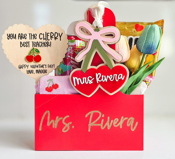Cherry Best Teacher Gift Set