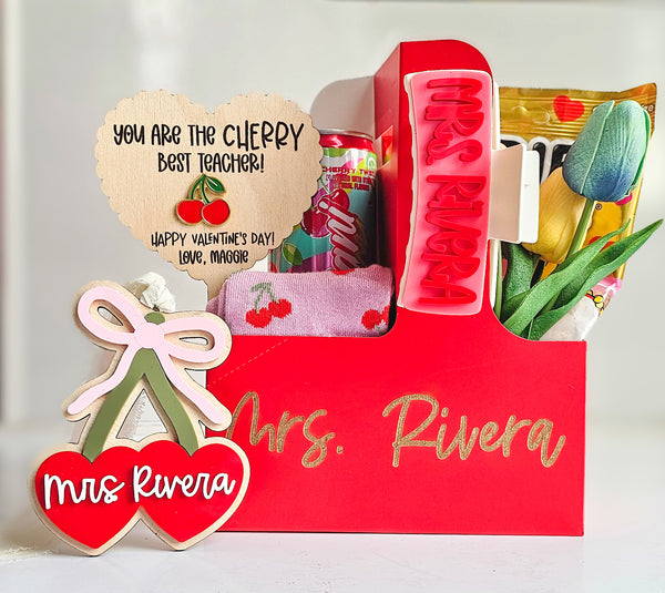 Cherry Best Teacher Gift Set