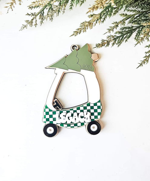 Push car ornament