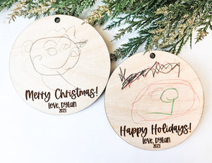 Drawing Keepsake Ornament