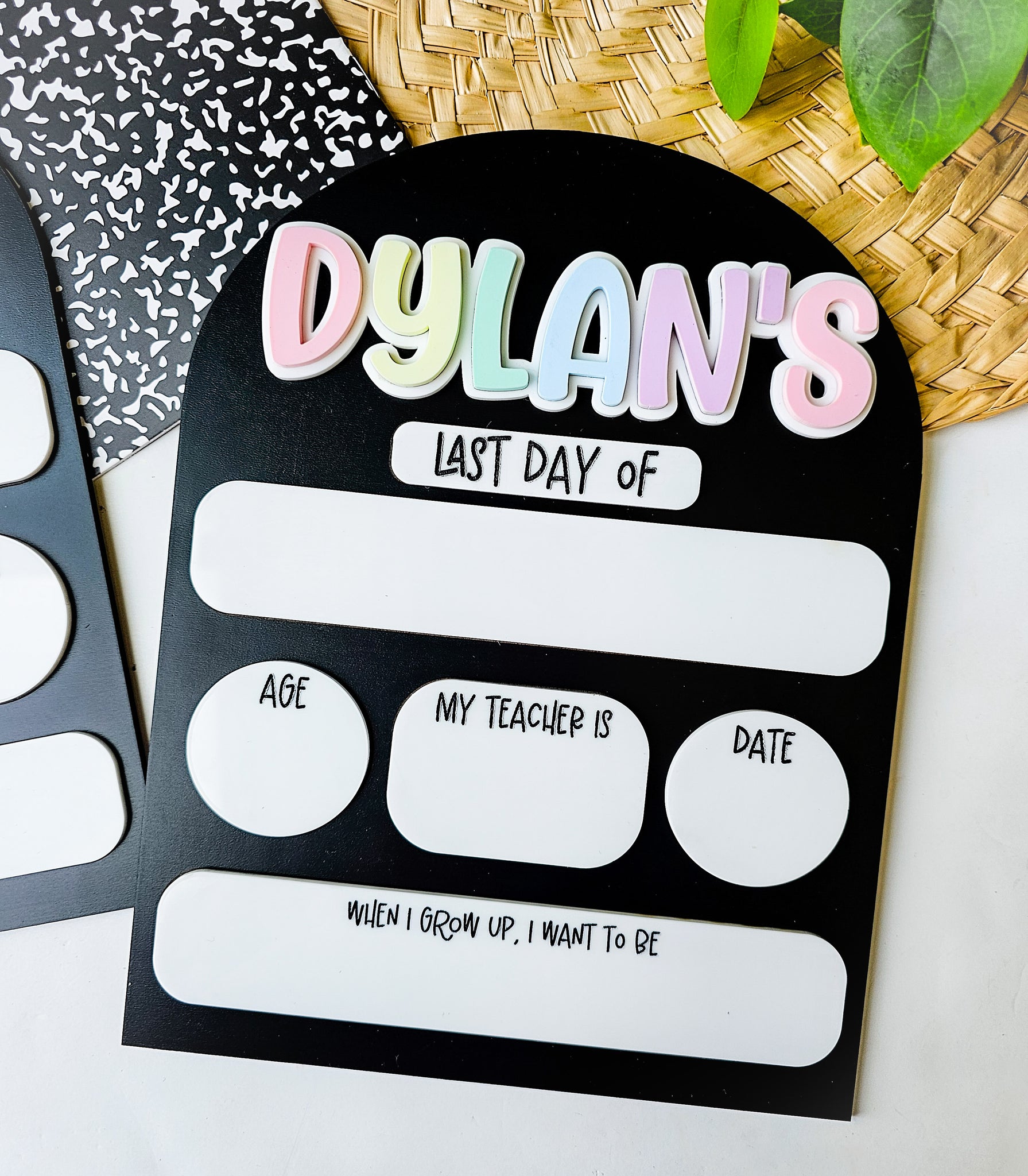 Pastel Black b2s board