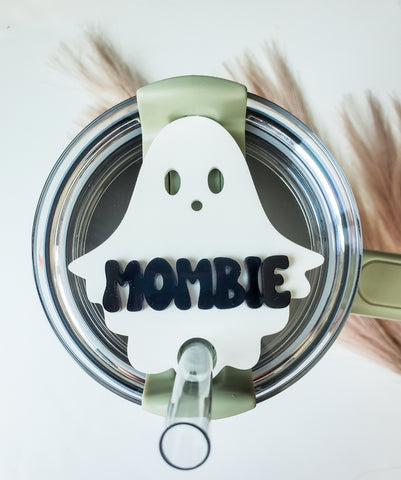 Stanley Quencher H2.0 Ghost Name Topper