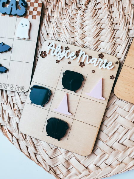 Halloween tic tac toe