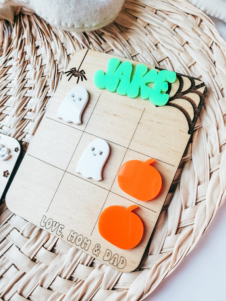 Halloween tic tac toe