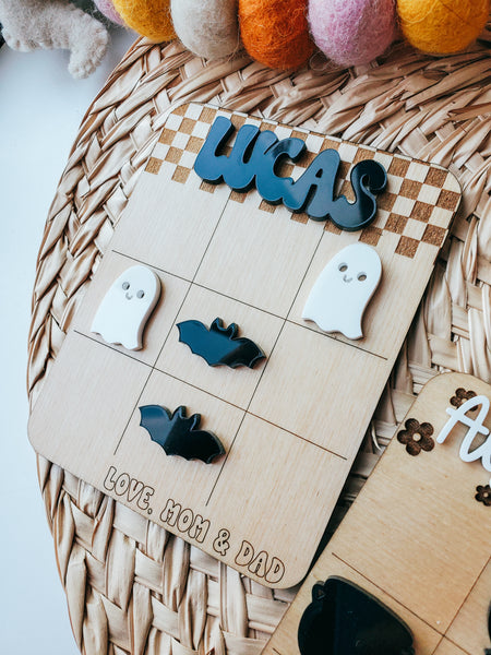 Halloween tic tac toe