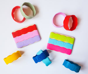 Silicone bottle bands