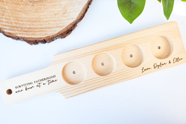 Beer Flight Paddle Board