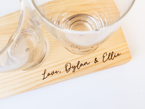 Beer Flight Paddle Board