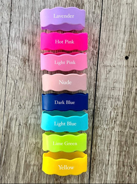 Silicone bottle bands