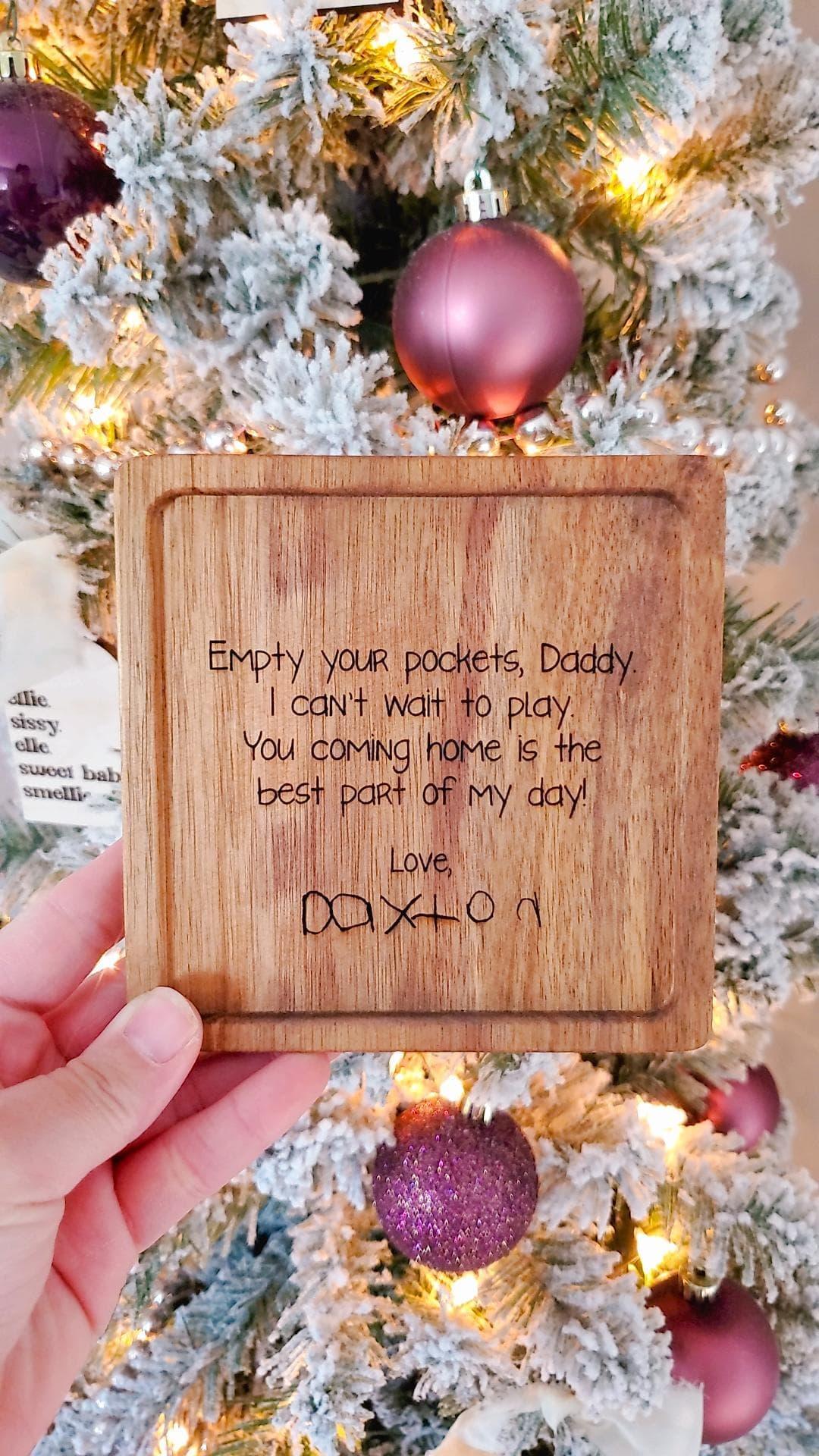 Valet Tray - HANDWRITTEN