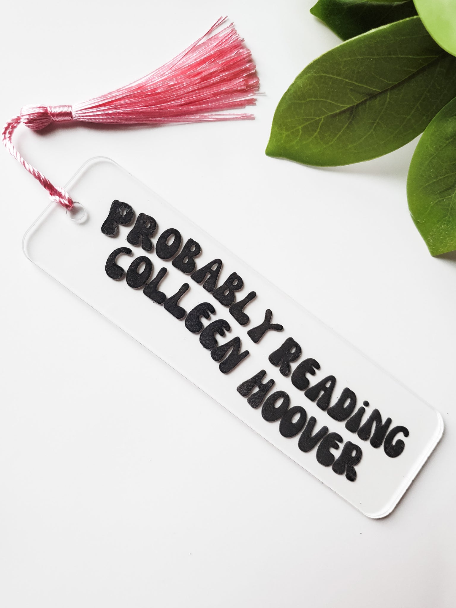 Acrylic Colleen Hoover Bookmark